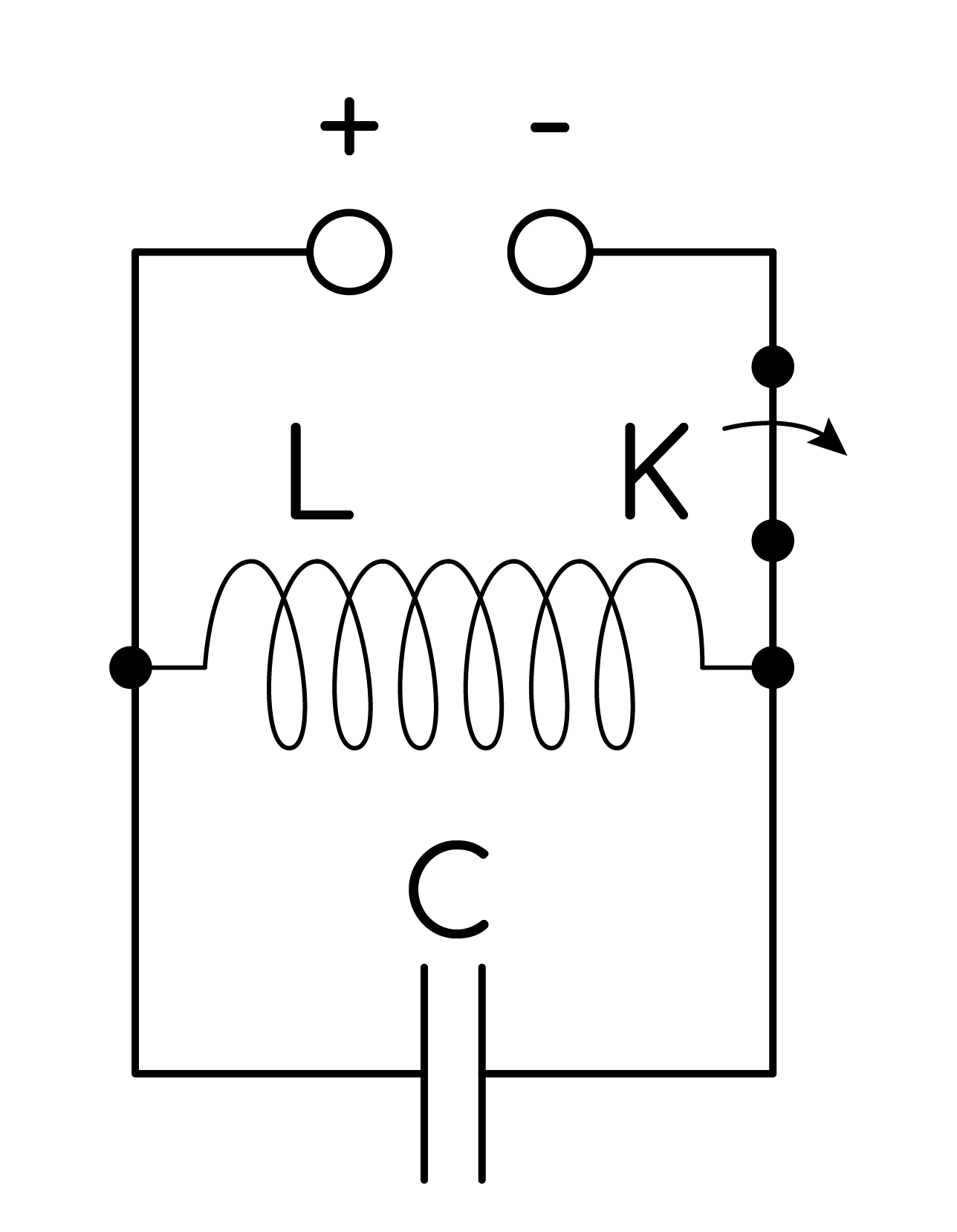 Задание №41863: Катушка индуктивности идеального колебательного контура ...