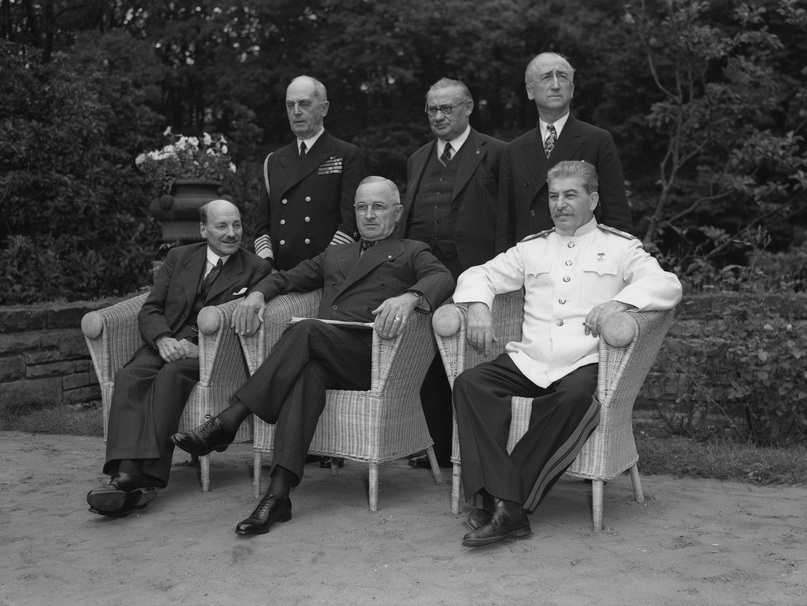Участники Потсдамской конференции, 1945 год