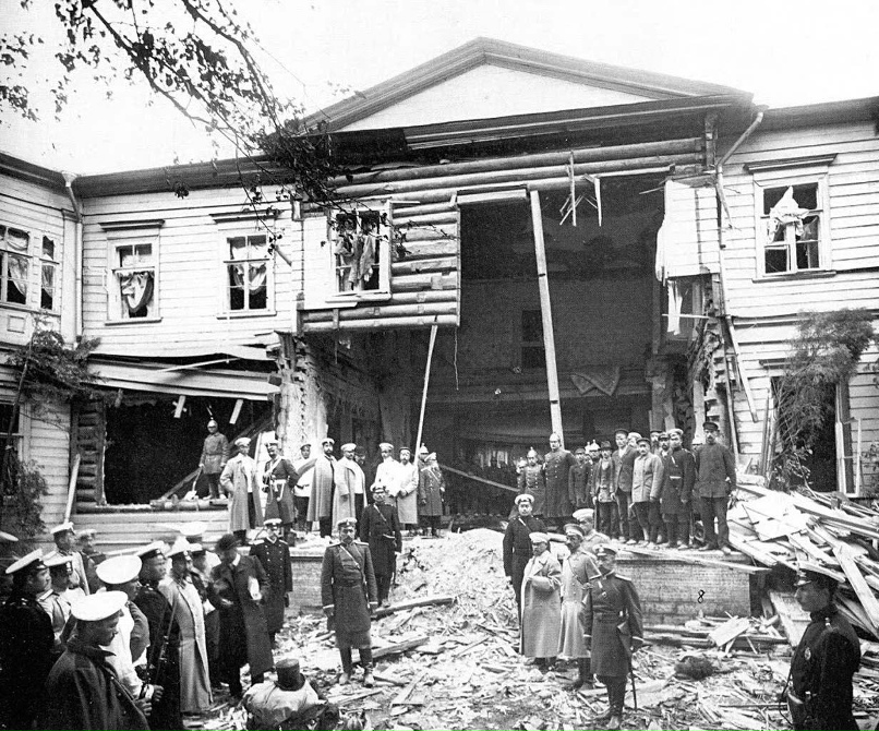 Последствия теракта.