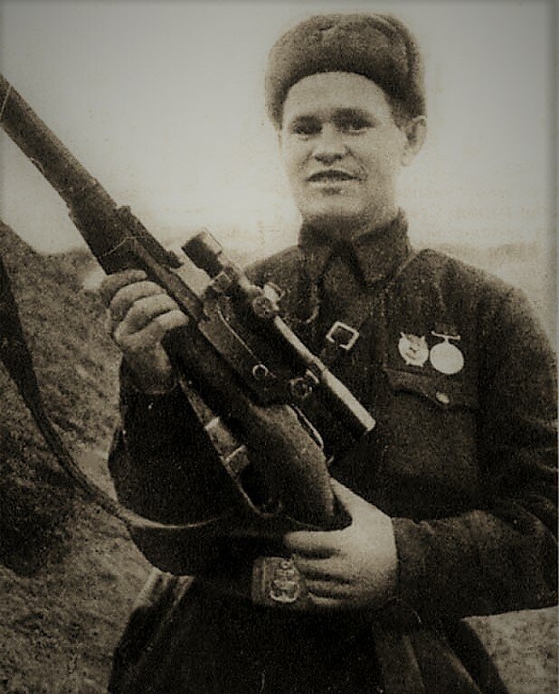 Фото Василия Зайцева времён войны