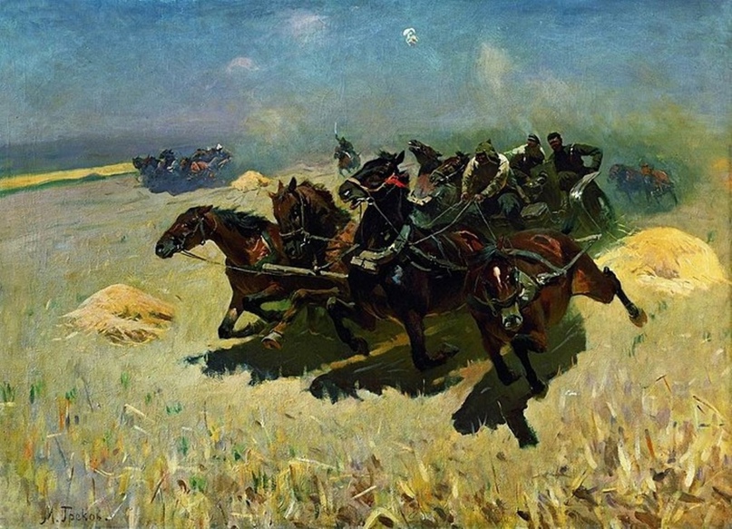 Тачанка, М. Греков