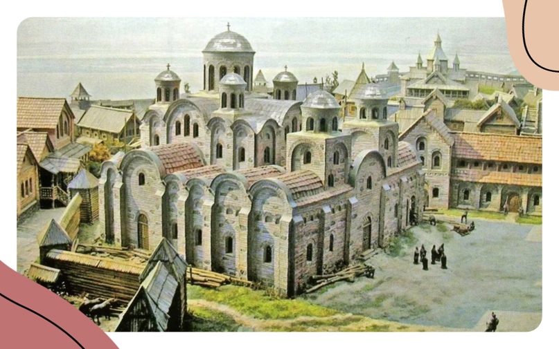 Так церковь выглядела в XI веке, если верить чертежам