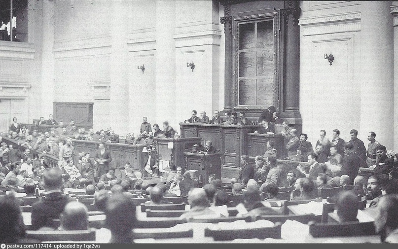 Делегаты I Всероссийского съезда Советов. 3 июня 1917 года