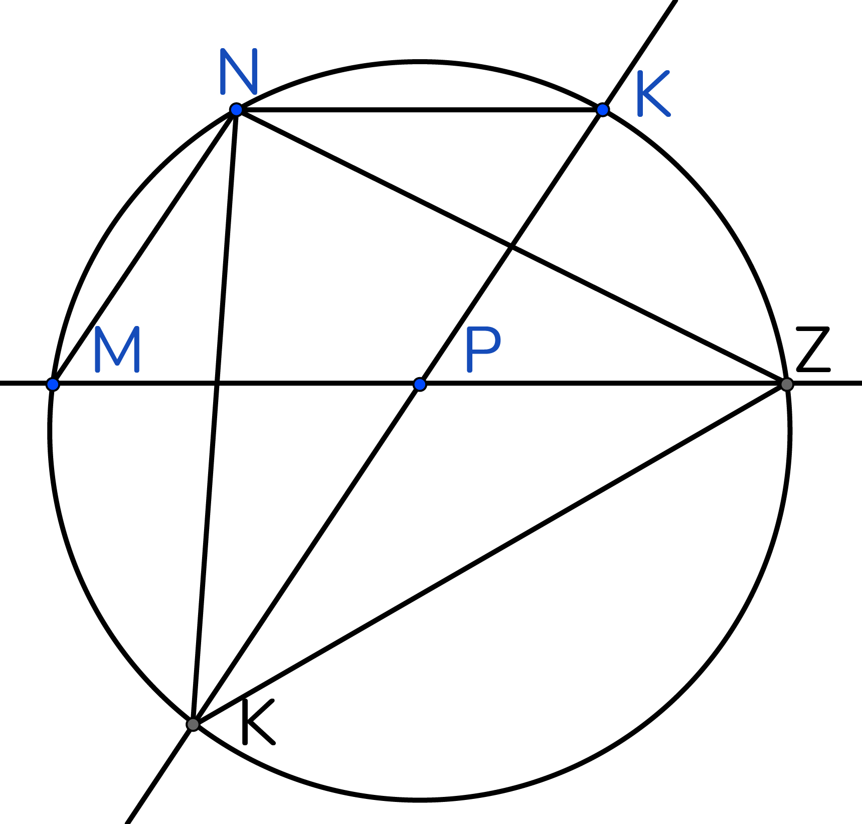 Задание №47703: Существует такой параллелограмм MNKP, что три его ...