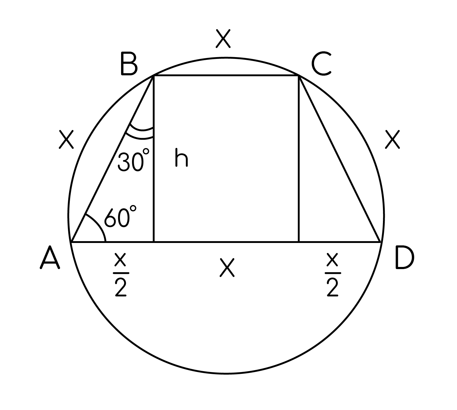 Задание №5999: Боковая сторона равнобедренной трапеции равна ее ...