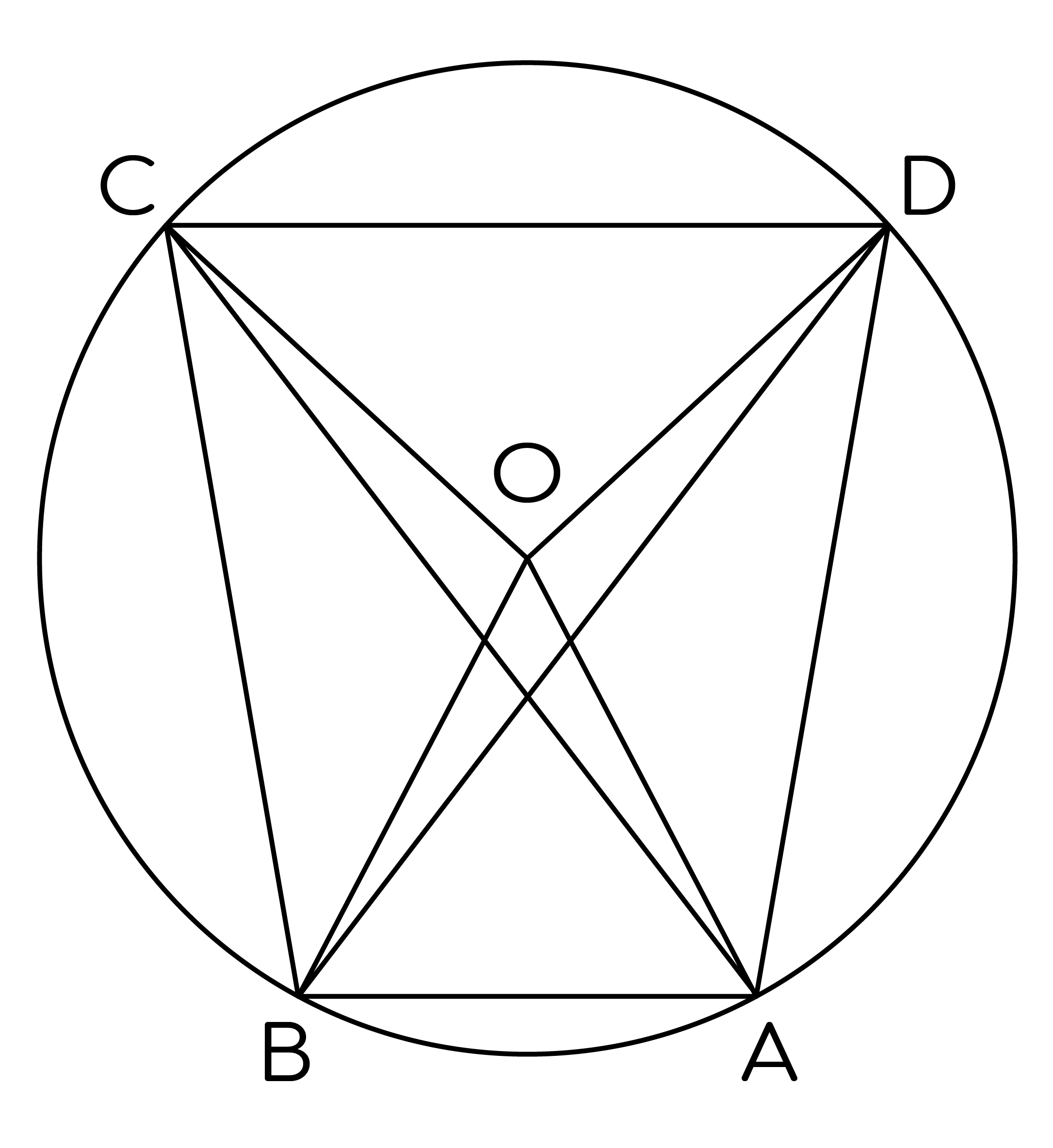 Задание №60306: Окружность, описанная вокруг четырехугольника ABCD ...