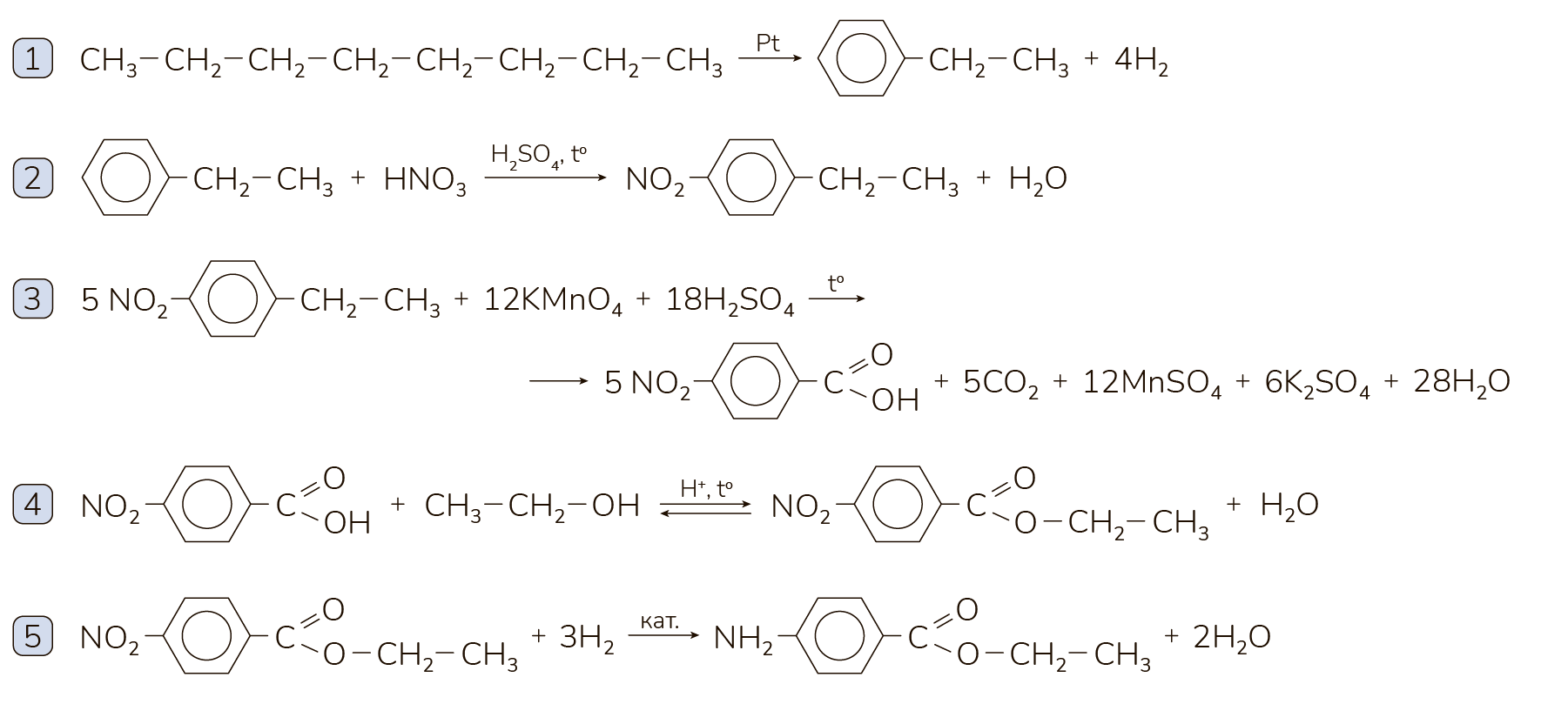 Задание №58395: Напишите уравнения реакций, с помощью которых можно ...