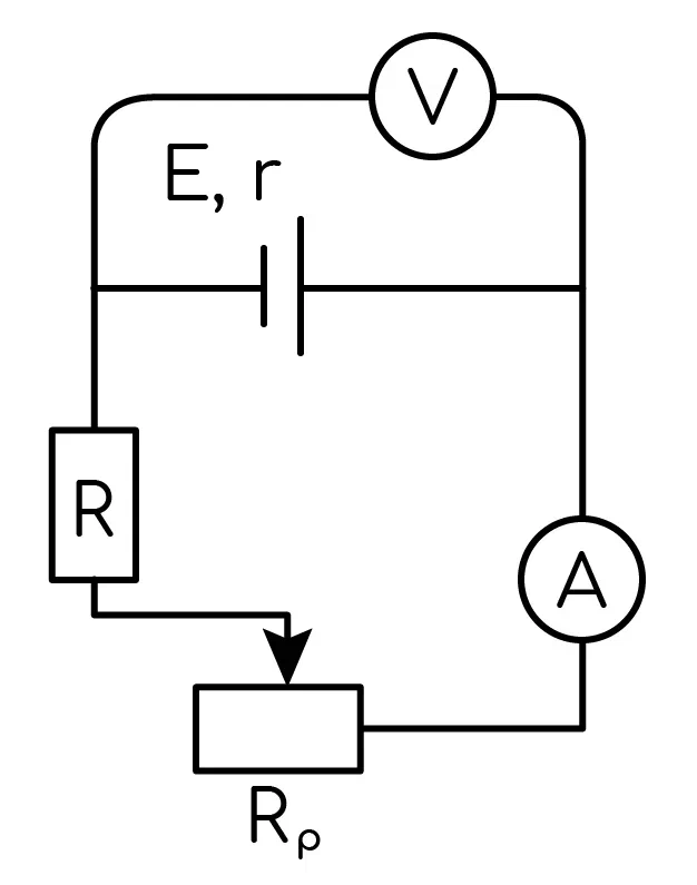 Задание №7698: Электрическая цепь собрана в соответствии со схемой ...