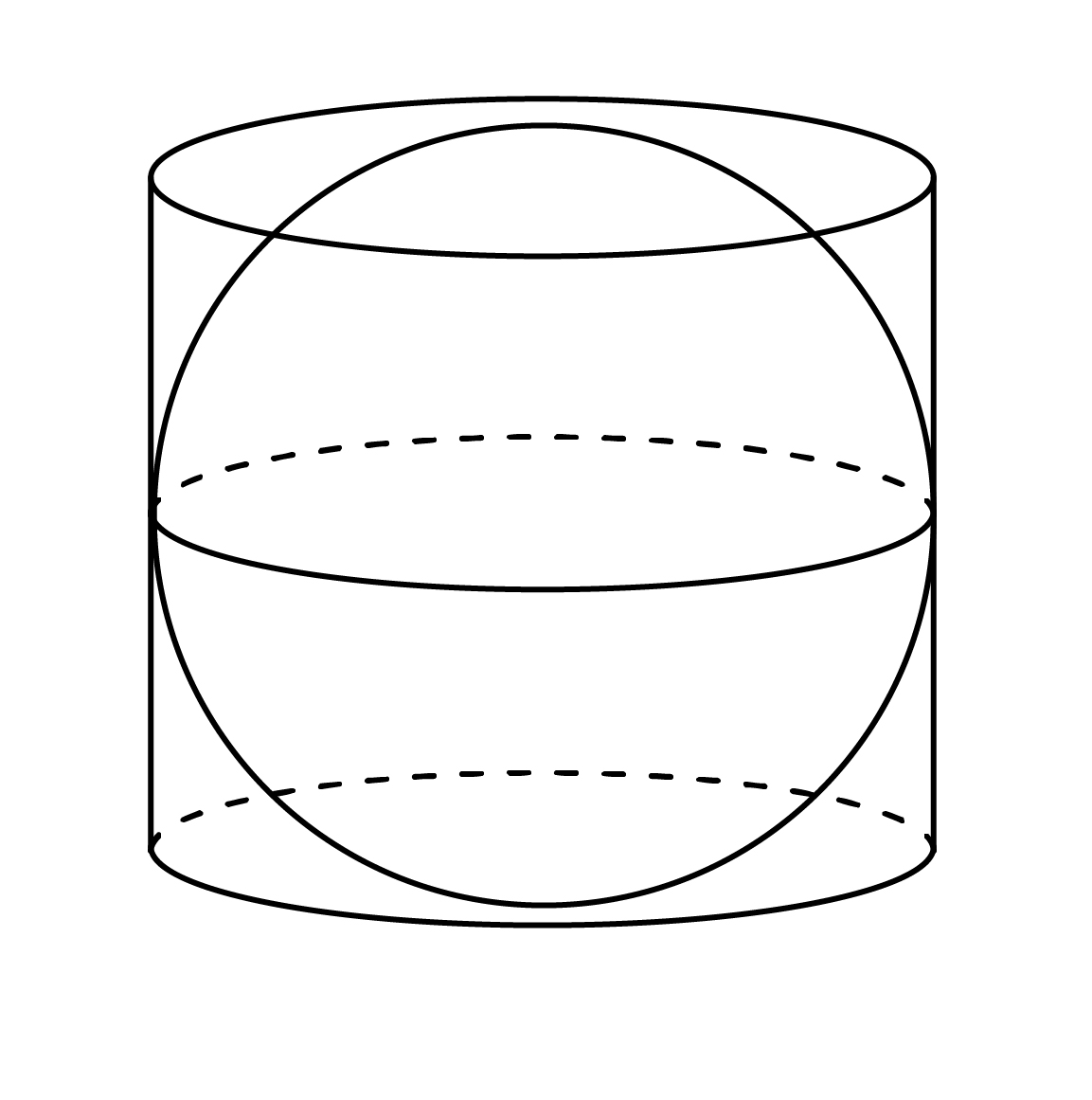 Задание №16973: Цилиндр, объём которого равен 18, описан около шара ...
