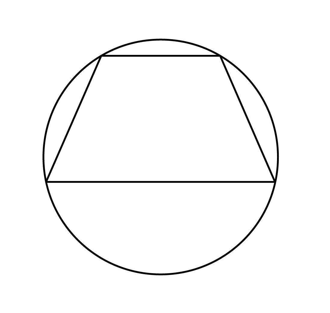 Задание №5999: Боковая сторона равнобедренной трапеции равна ее ...