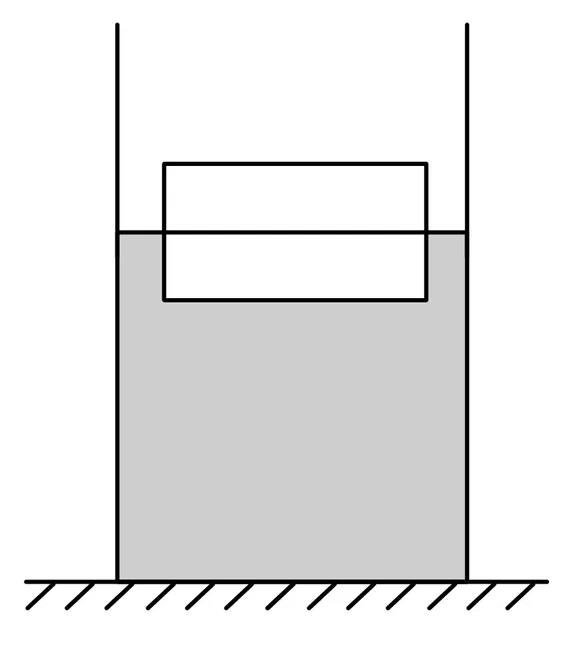 Задание №24721: Два одинаковых бруска толщиной 5 см и массой 1 кг ...
