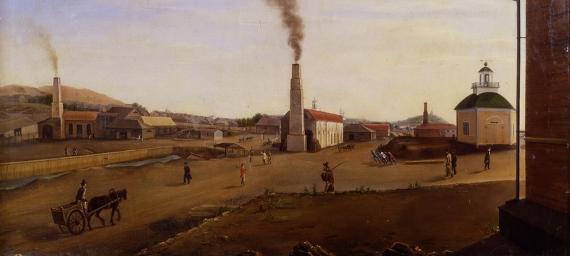 Меднорудянский рудник, 1849 г. В.П. Худоярков