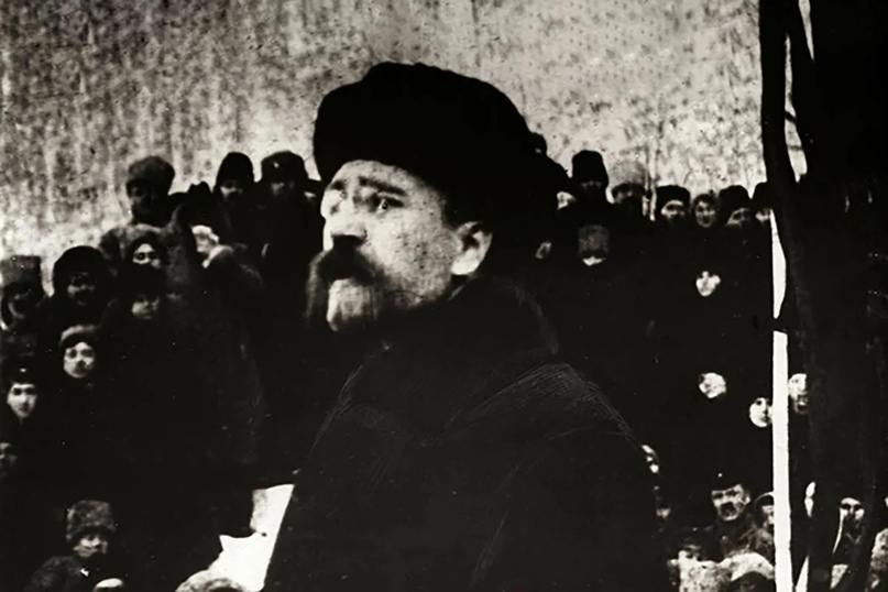 Лев Каменев, фотграфия времён Гражданской Войны