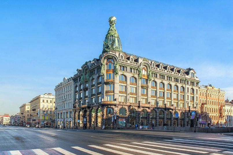 Дом компании «Зингер» (сейчас — «Дом книги»), архитектор П.Ю. Сюзор