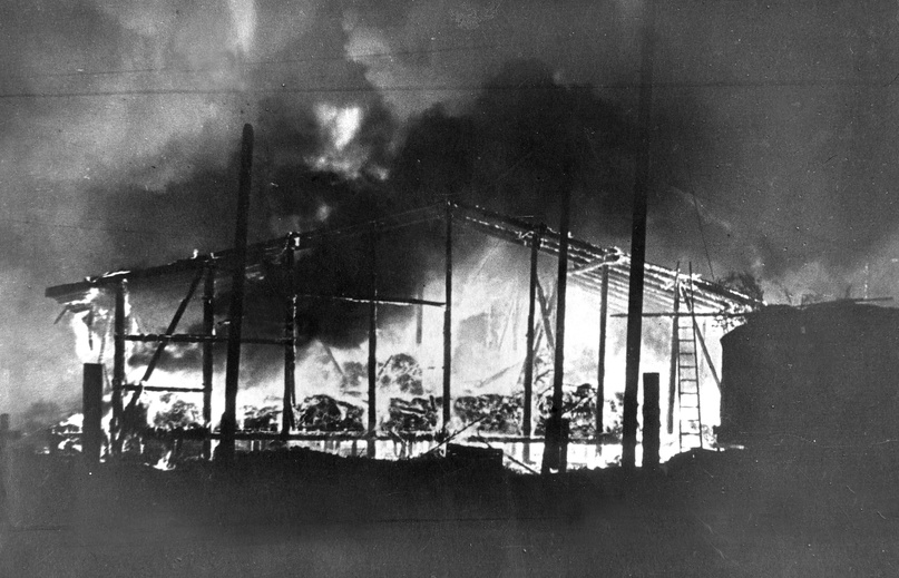 Пожар на продовольственных складах им. Бадаева, сентябрь 1941 года