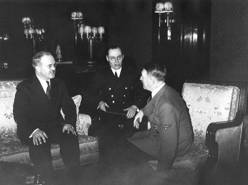 Переговоры В. Молотва и А. Гитлера в Берлине, ноябрь 1940 года