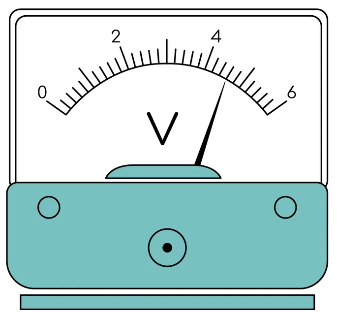 Задание №8492: На рисунке изображена шкала вольтметра. Запишите ...