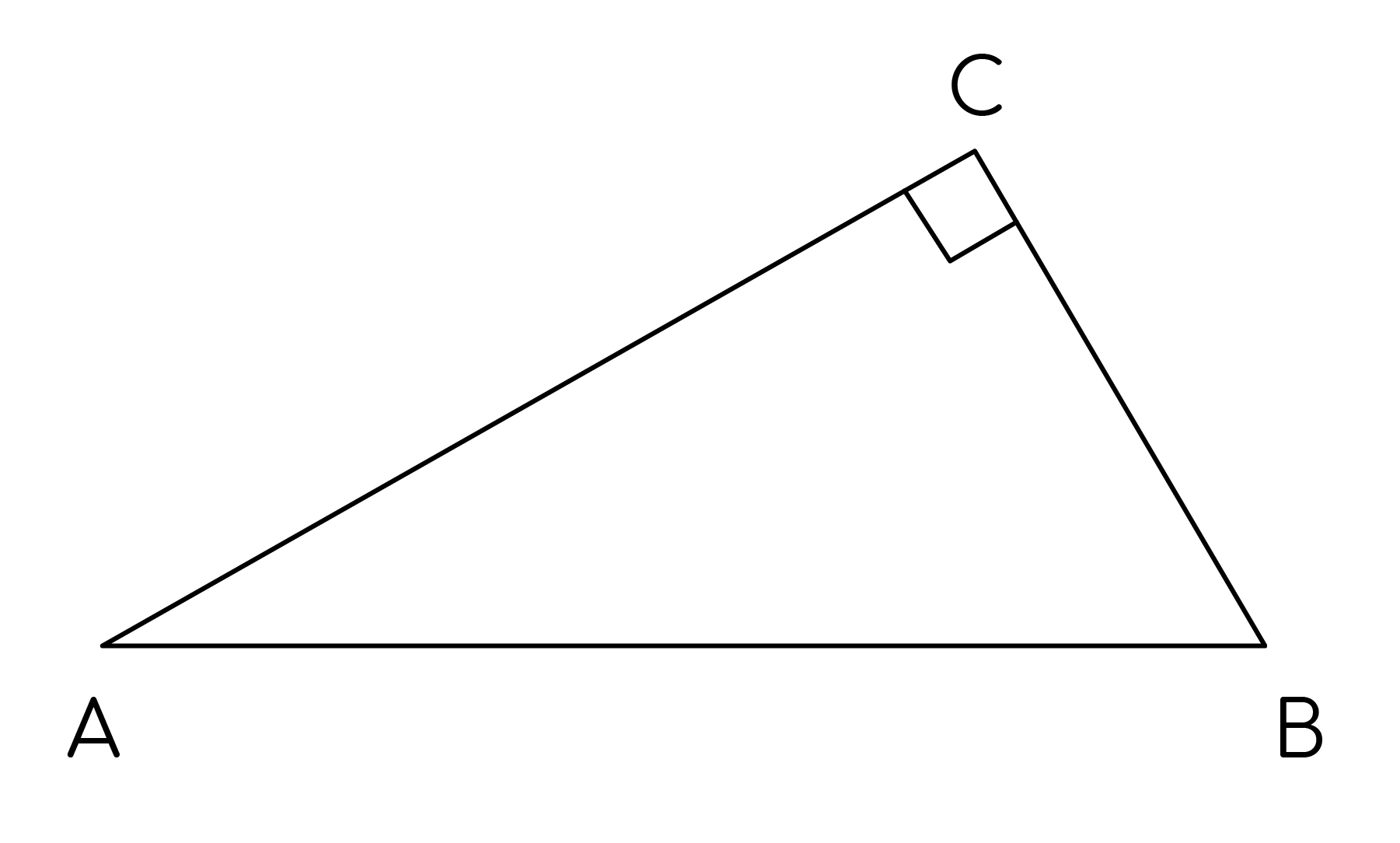 Задание №1627: В треугольнике ABC угол C равен 90 , AB=10,AC=sqrt(91).  Найдите sin A. — NeoFamily